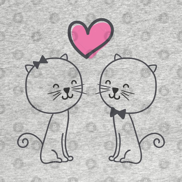 Cat's in love by GNDesign